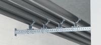 MIC-C-AA Hot-dip galvanized (HDG) baseplate for fastening MI-90 girders to concrete using two anchors Applications 1