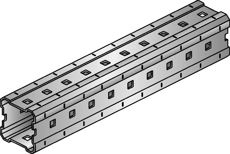 MI Box profile Hot-dip galvanized (HDG) box profile for heavy-duty applications