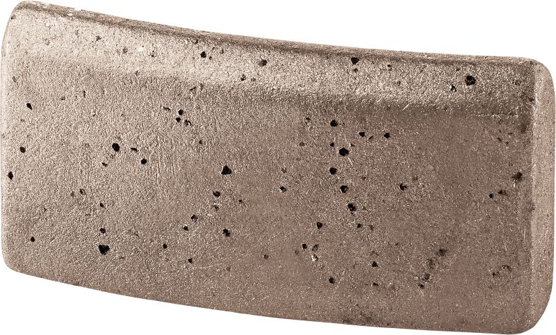 P-U abrasive diamond segment Standard diamond segment for coring in very abrasive concrete – for all tools