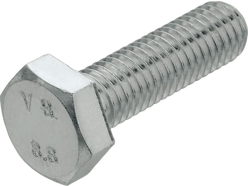 A4 hexagon screw DIN 933 Stainless steel (A4) hexagon screw corresponding to DIN 933