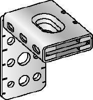 MVA-LC ventilation support Galvanized air duct bracket for fastening or hanging ventilation ducts