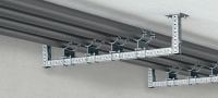 MI Installation girder Hot-dip galvanized (HDG) installation girders for constructing adjustable, heavy-duty MEP supports and modular 3D structures Applications 1