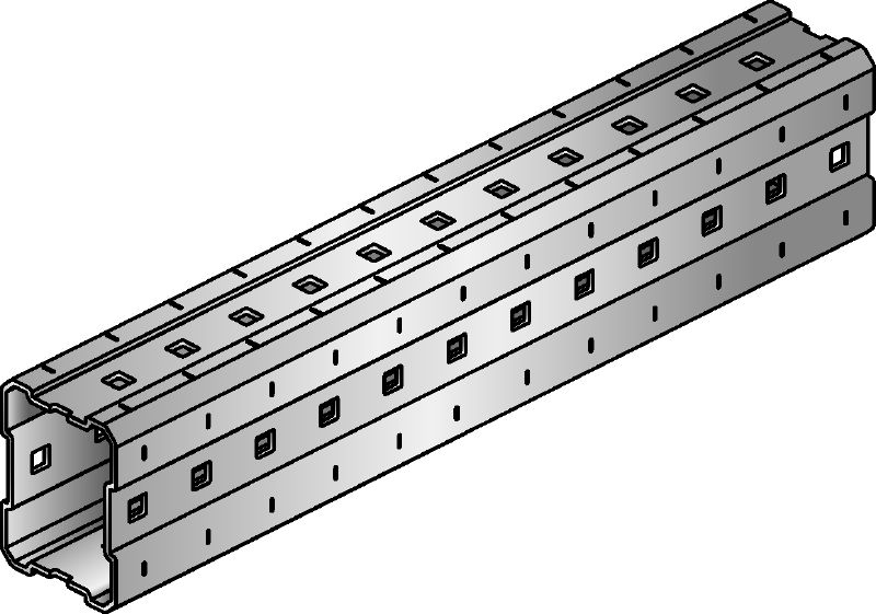 MI Box profile Hot-dip galvanized (HDG) box profile for heavy-duty applications