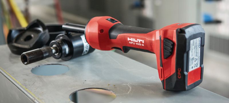 Cordless knockout deals tool