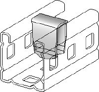 MC-PI Channel stiffener Galvanized channel stiffening insert for use where threaded components/bolts are fitted through the sides of MC-3D installation channel indoors